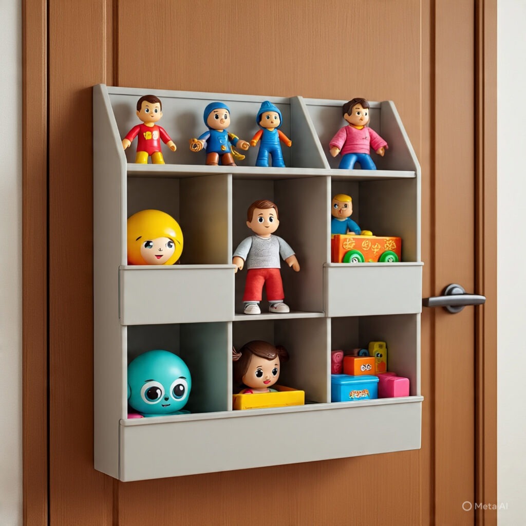 Over-the-Door Shoe Organizer for Small Toys